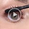Close up of a model's eye